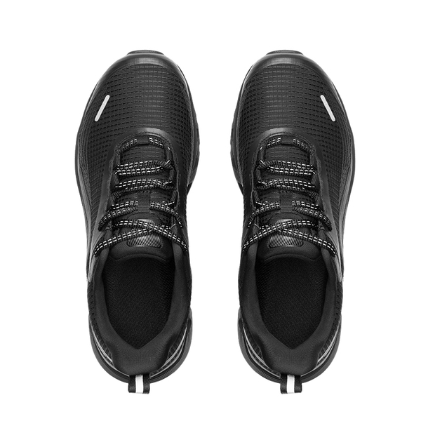 [Air Plush] Women's Breathable Athletic Sneakers - ALL BLACK - 2